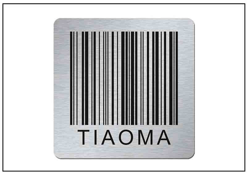 金屬條形碼銘牌標(biāo)牌